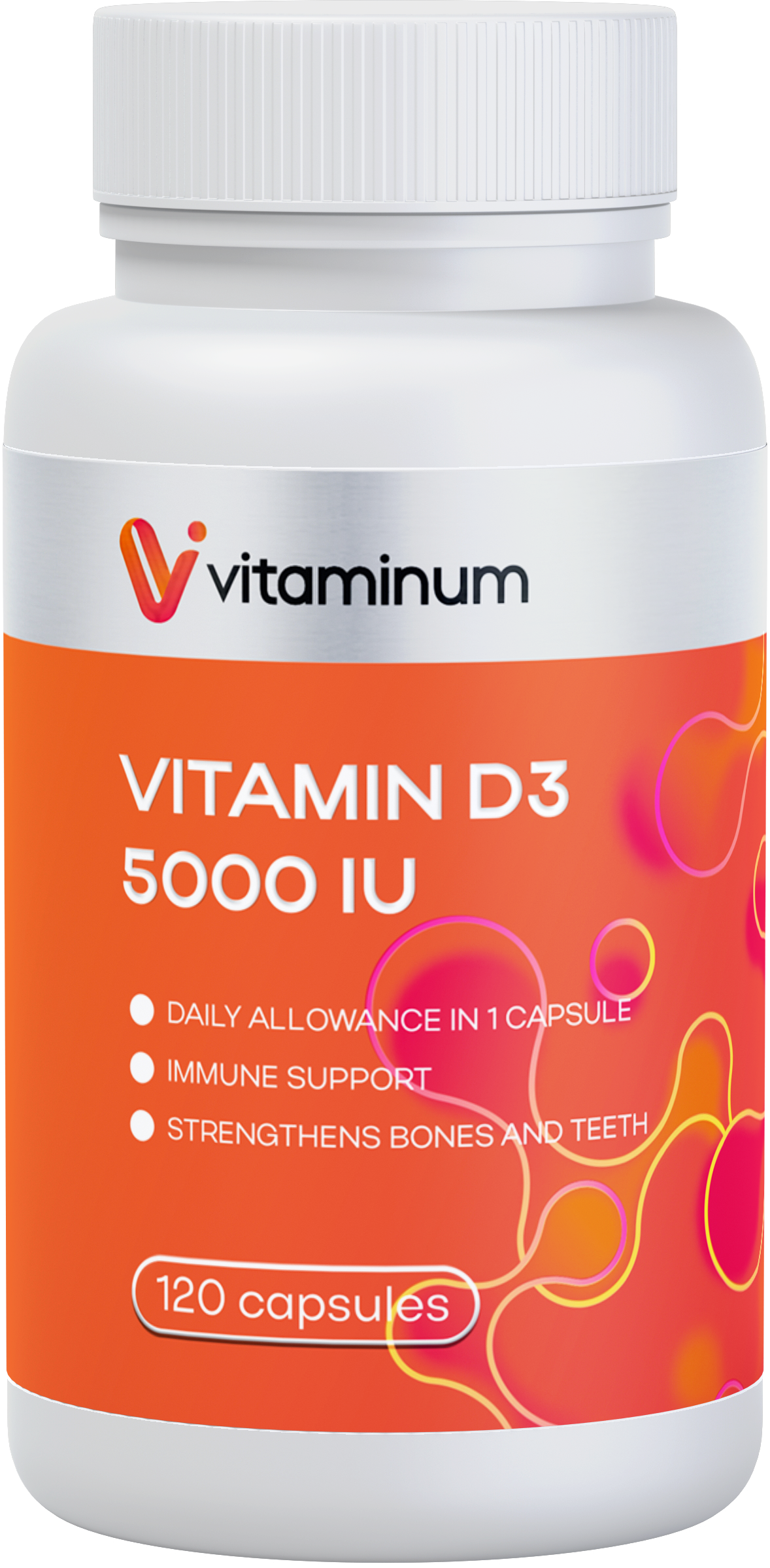  Vitaminum ВИТАМИН Д3 (5000 МЕ) 120 капсул 260 мг  в Брянске